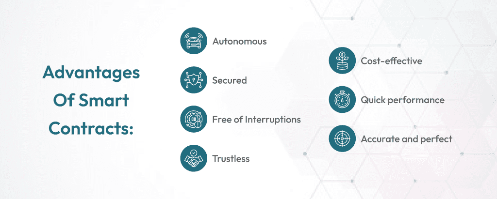 advantages of smart contracts