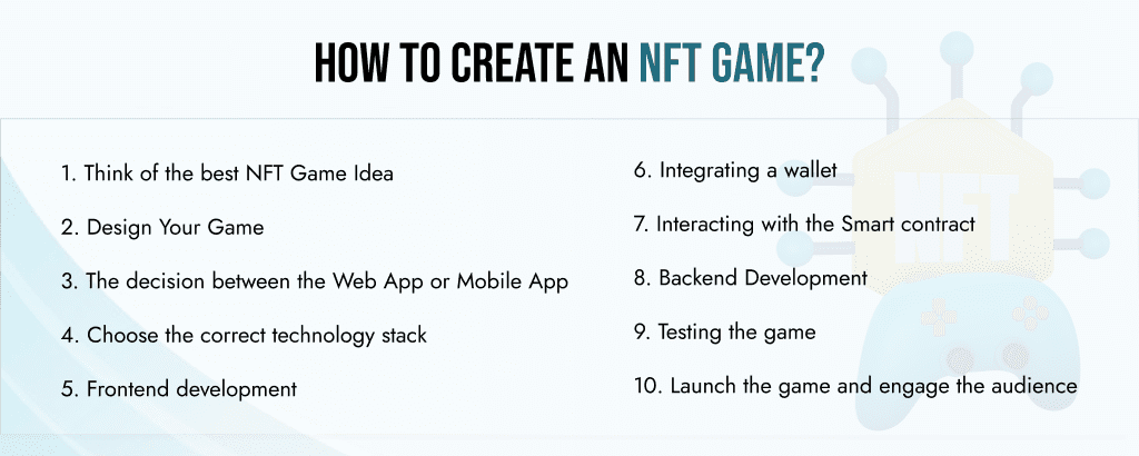 how to create an nft game